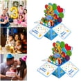 thumbnail image 4 of Farfi Birthday Greeting Card Foldable 3D Three-dimensional Design Happy Birthday Card Gift for Baby Daughter Son (4 Years), 4 of 13