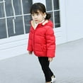 thumbnail image 6 of Kids Boy Girl Outwear Coat Winter Warm Hooded Puffer Lightweight Water-Resistant Packable Puffer Jacket Coat, 6 of 6