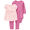 Pink Cherry, variant on Baby Girl Outfit Set, 3-Piece, Sizes 0/3-24 Months