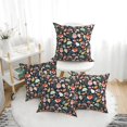 Autumn Fox Owl Decorative Throw Pillow Covers 4 Packs, Pillow Covers