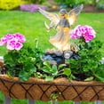 thumbnail image 2 of Female Celestial With Wings 2D Flat Garden Stake Insertion - Outdoor Courtyard Yard Scene Decoration Prop, Weather-Resistant Ground Card Insert, 2 of 7