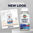 thumbnail image 2 of KAL B-6, B-12, and Folic Acid ActivMelt | Healthy Heart & Energy Support | Natural Berry Flavor | Superior Vitamin B Complex | 60 Micro Tablets, 2 of 7