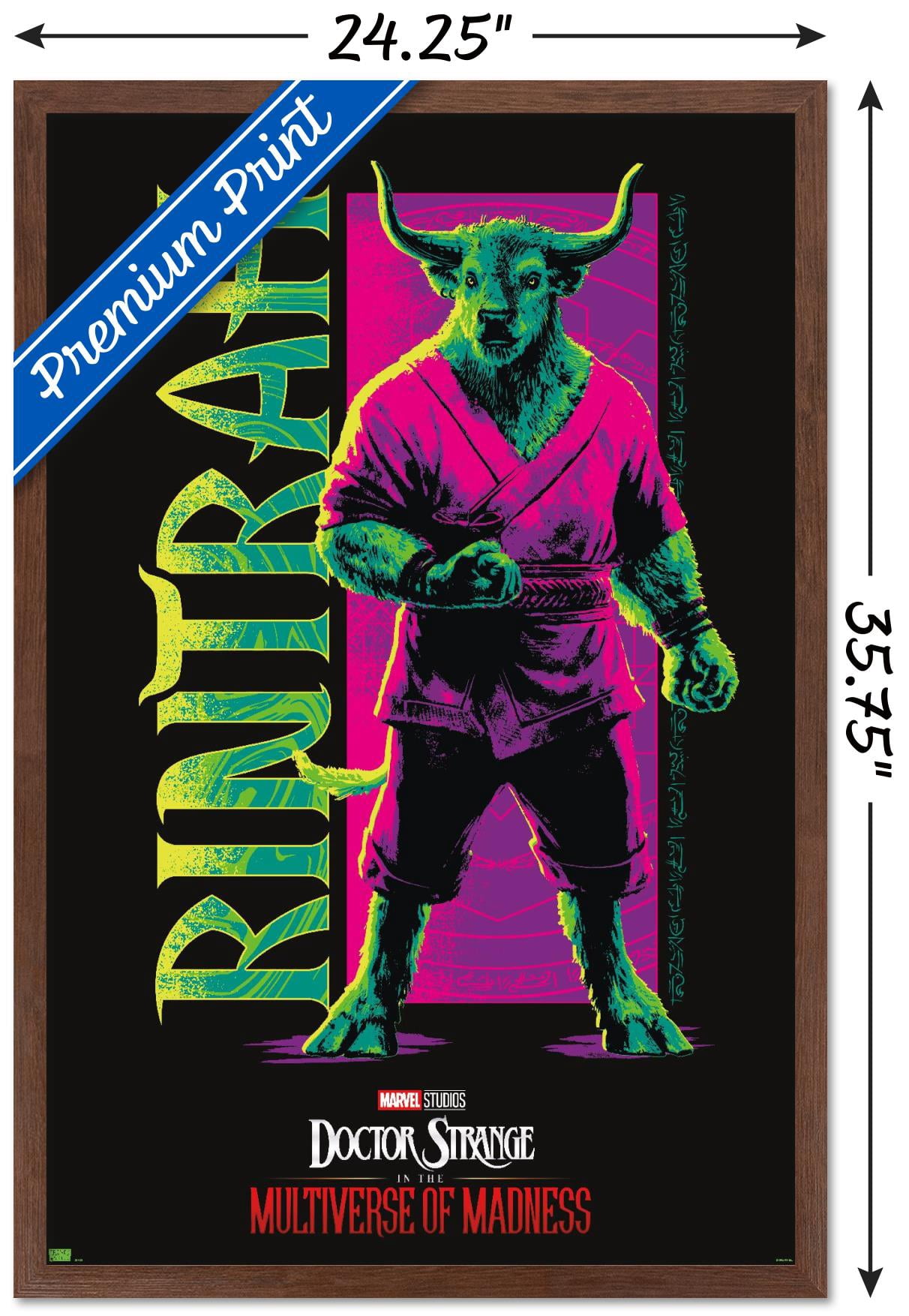 Marvel Doctor Strange in the Multiverse of Madness - Rintrah Wall Poster, 22.375" x 34" Framed