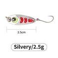 thumbnail image 2 of Mini Wobbler Sequin Spoon Lure - Excellent Buoyancy for Fly Fishing Success!, 2 of 8
