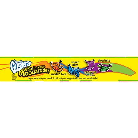 Fruit Gushers Mood Morphers Fruit Flavored Snacks Pouches, 0.9 Oz. 6 Count