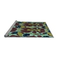 thumbnail image 2 of Ahgly Company Machine Washable Indoor Rectangle Abstract Light Blue Modern Area Rugs, 6' x 9', 2 of 4