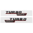 thumbnail image 1 of 3dAbsBlackTurboAmgLogoTurbo4maticEmblemCarFenderBadgeForMercedesCla45X156A45TurboAmgStickerAccessories, 1 of 5