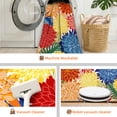 thumbnail image 6 of Arenarug 8'x10' Chenille Outdoor Area Rug, Waterproof Washable Rainbow Tropical Floral Rug for Patio Deck Porch Backyard Living Room, 6 of 7