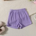 thumbnail image 7 of LUOGENLI Girl Summer Outfits Size 10-12 for the Beach Toddler Girls Short Sleeve Solid T Shirt Tops Shorts Vest Outfits Girls Summer Outfits Size 10-12 Girls Summer Outfits Size 6/6X 12-18 Months, 7 of 7