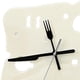 thumbnail image 5 of Reloj colgante, reloj de queso minimalista nórdico, reloj de mesa ornamental, acrílico Blanco lechoso, 5 of 9