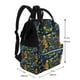 thumbnail image 2 of Fotbe Off-Road Vehicle Mochila Maternidad - Lona de Sarga Impermeable, Mochila de Pañales de Gran Capacidad con Múltiples Bolsillos y Correas Ajustables, 2 of 6