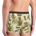 thumbnail image 6 of Salouo Monkeys and Pinealpples Print Men's Boxer Briefs,Breathable Underwear Elastic Waistband Briefs for Men -XX-Large, 6 of 8