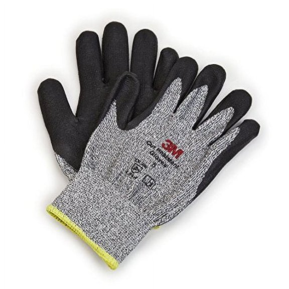 3M Comfort Grip Gloves CGM-CR, Cut Resistant (ANSI 3), Size M (Pair of Gloves)
