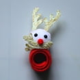 thumbnail image 2 of CREATITOY Festive Christmas Reindeer Pat Bracelet for Kids & Adults - Soft Fabric Skin-Friendly Party Gift for Holidays & Carnival Events, 2 of 4
