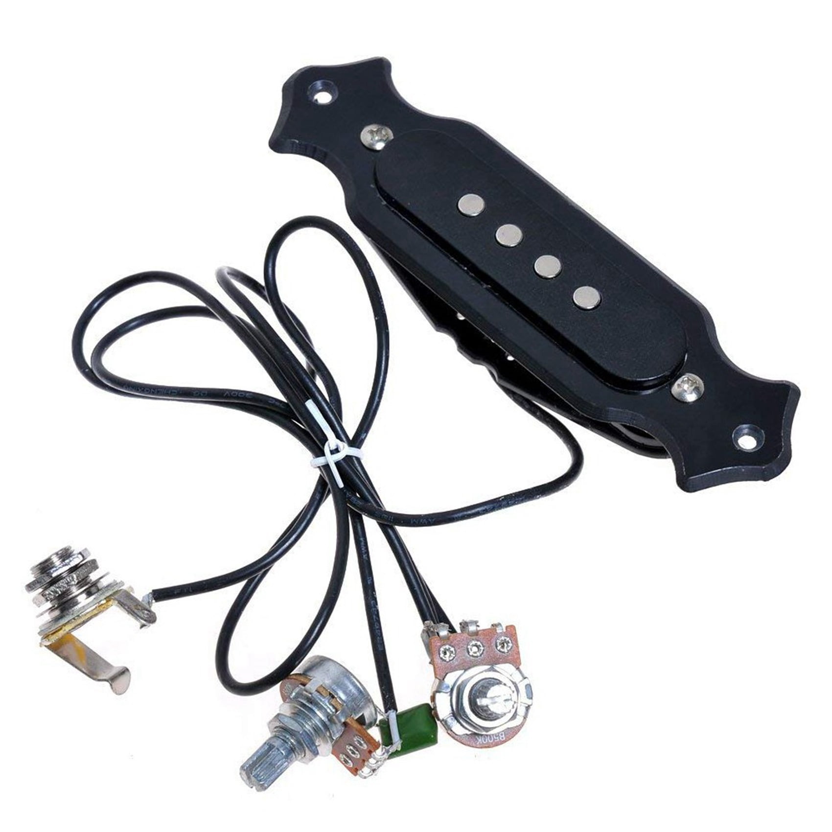 4Sets Pre-Wired Guitar Pickup with Volume & Tone for Electric Guitar