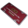 thumbnail image 3 of Au-Tomotive Gold SP.451.C - Thin 4 Hole Chrome Finish License Plate Frame, 3 of 3