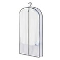 thumbnail image 2 of Harpi Closet Organizers and Storage, Garment Bag Suit Bag for Closet Storage and Travel Foldable Garment Bag With Two Transparent Window for Hanging Clothes Travel Suit Bag for Suits Skirts Jacket, 2 of 6