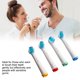 thumbnail image 4 of Cabezales De Cepillo De Dientes Eléctricos, Paquete De 4 Cabezales De Cepillo De Dientes POM Suaves De Amplia Aplicabilidad Para El Hogar, 4 of 7