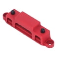 thumbnail image 1 of Bloc de Distribution d'Alimentation de Batterie Bus Bar 150A 10 avec Couvercle 1 Goujon 4 Po Vis M8 pour Bateau RV Blocs de Distribution Électrique Rouges, 1 of 8