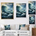 thumbnail image 4 of Designart "Furious Storm Over the Ocean IV" Nautical & Beach Canvas Print, 4 of 5