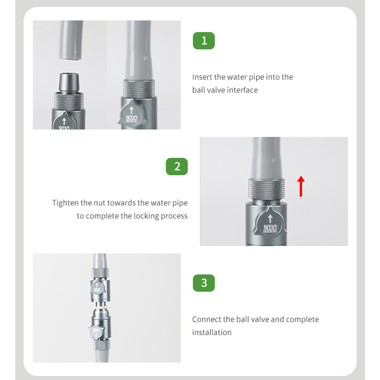 Unidirectional Air Check Valves For Aquarium Air Pumps Tubing NonReturn Valves Fish Tanks Accessories