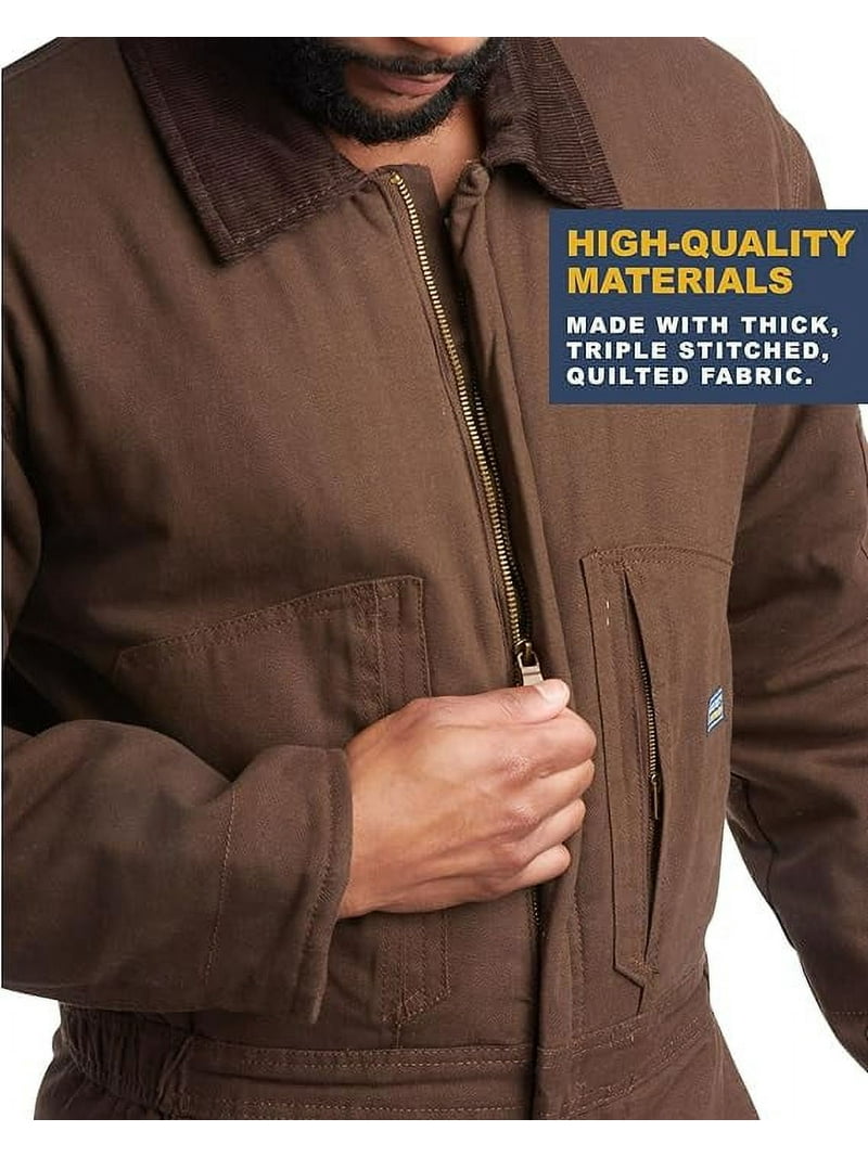 Bass Creek Outfitters Mens Coveralls - Insulated Water-Resistant