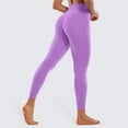 thumbnail image 5 of Yoga Leggings Daily High Waist Swim No Pockets Workout Running Leggings Girl Beach Outdoors Sports Swim Bottoms Purple Pants Sizes XXL, 5 of 7