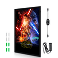 thumbnail image 3 of NexaFrame LED Poster Frame - 16x24 Light Box for Movie Posters - Dimmer Switch, 3 of 12