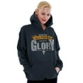 thumbnail image 3 of All For His Glory Deuteronomy 5:24 Unisex Plus Fleece Graphic Hoodie Brisco Brands 4X, 3 of 4