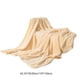thumbnail image 1 of Manta de forro polar gruesa con textura de pino, manta acogedora para aire acondicionado, ideal para sofá, cama o siesta en la oficina. Suave, ligera y cálida, perfecta para relajarse en interiores, 1 of 5