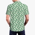 thumbnail image 5 of Xecao Dinosaurs on Roller Skater for Mens' Casual Short Sleeve Button-Down Polo Shirts for a Classic Golf Look, 5 of 9