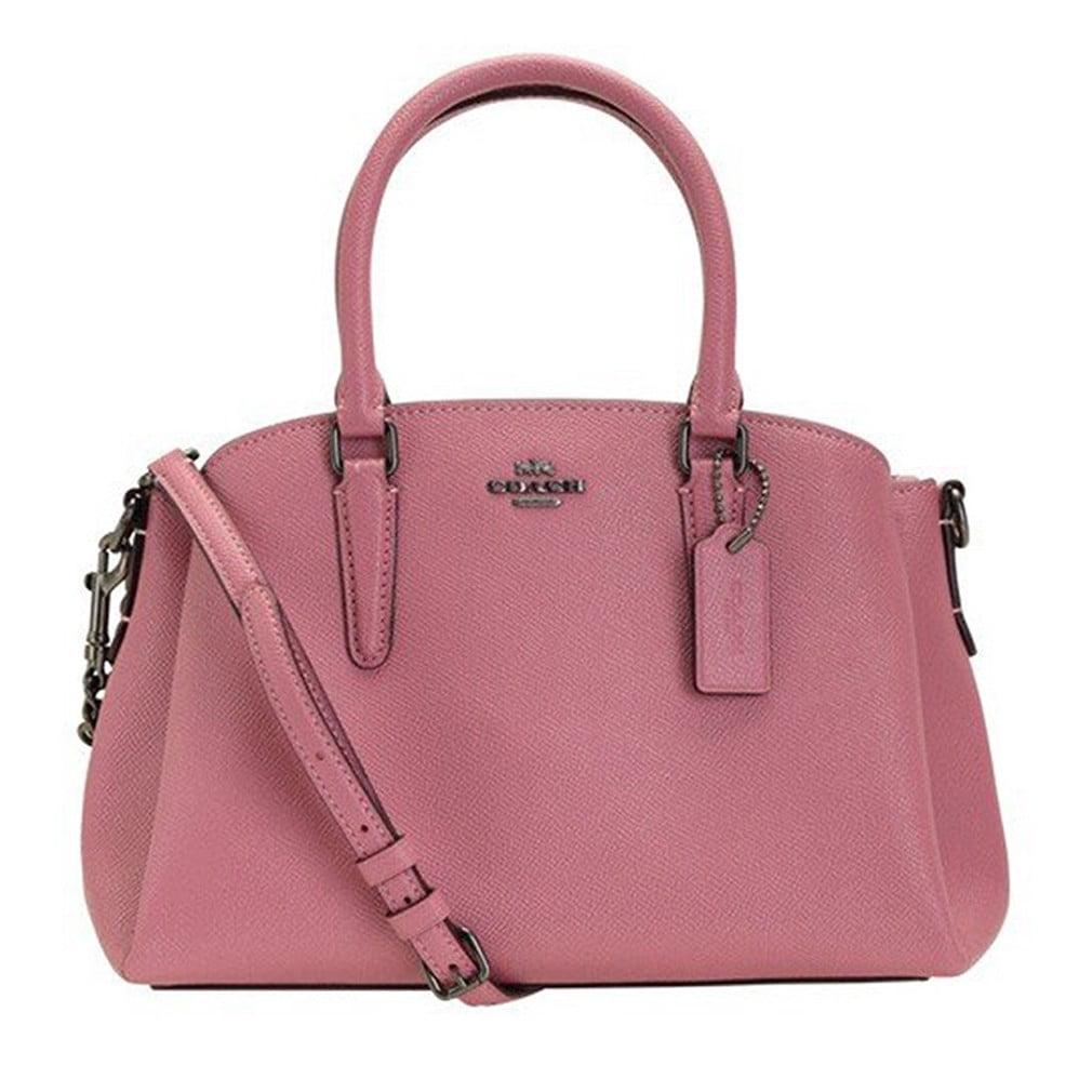 Coach Coach F28977 Mini Sage Satchel Bag Crossbody Pink Rose