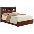 thumbnail image 5 of King Cherry Finish Storage Bed - 48"H, 80"W, 87"D, 5 of 6
