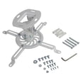 thumbnail image 4 of Support de Projecteur de Plafond Universel Inclinable et Pivotant Supportant jusqu'à 30lbs, 4 of 5