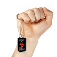 thumbnail image 3 of Propriété de Collier Jésus en Acier Inoxydable Ou 18k or Chien Tag 24" Chaîne, 3 of 8