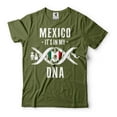 thumbnail image 5 of Mexico It's In MY DNA Shirt Mexico DNA T-Shirt Mexico Shirt Mexican Gifts Mexican T Shirts (X-Large Grey), 5 of 6