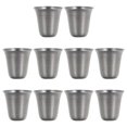 thumbnail image 1 of 10pcs Stackable Stainless Steel Communion Cups for Church Use Compact and Convenient 15ml Holy Water Cups for Religious Ceremonies, 1 of 5