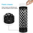 thumbnail image 4 of Umbrella Stand Umbrella Storage Rack Black Hollow-out Design, 4 of 5