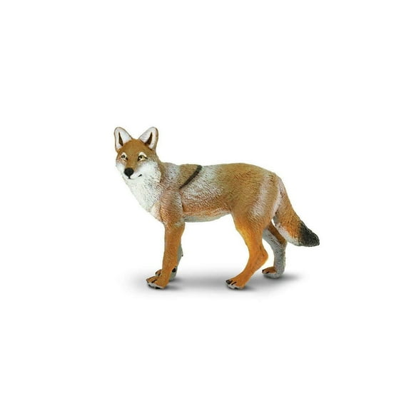 Safari Ltd. Coyote Figurine - Lifelike 3.75" Model Figure - Educational Toy for Boys, Girls, and Kids Ages 1 