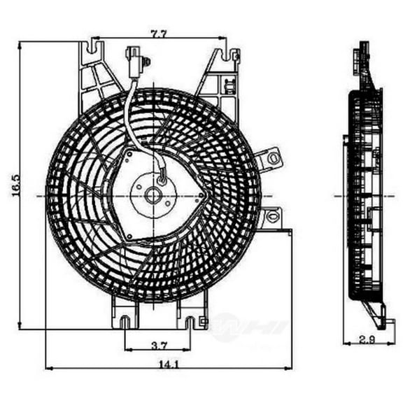 Engine Cooling Fan Assembly