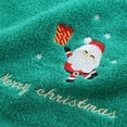 thumbnail image 4 of Cadeaux de Noël Uniques Serviettes pour le Visage Serviettes de Noël, Serviettes-Cadeaux, Serviettes pour le Visage en Coton, Serviettes-Cadeaux Rouges du Père Noël pour Adultes Sapin de Noël Rouge, 4 of 6