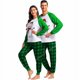 thumbnail image 1 of Pijamas navideños Conjuntos de ropa de dormir familiar Pijamas a cuadros navideños Pijamas para parejas Disfraces navideños para hombres y mujeres Rojo Verde XS -XXXL, 1 of 4