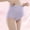 Blue, variant on Maternity Pregnancy Panties Solid Color Cotton Plus Size Adjustable High Waist Belly Support Late Trimester Briefs