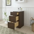 thumbnail image 3 of Vanity Art 15" W Birch Plywood Freestanding Single Base 3 Drawers Storage Cabinet, 3 of 9
