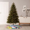 thumbnail image 4 of Lsque Sanrio Print Christmas Tree Skirt with Ties and Velcro,Xmas Holiday Decorations, Adjustable Tree Skirt-48", 4 of 6