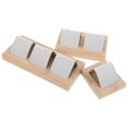 thumbnail image 1 of Here's a polished product description for your **3pcs Wooden Earring Holder Stand**:\n\n \n\n**3PCS Wooden Earring Holder Stands – Elegant Jewelry, 1 of 5