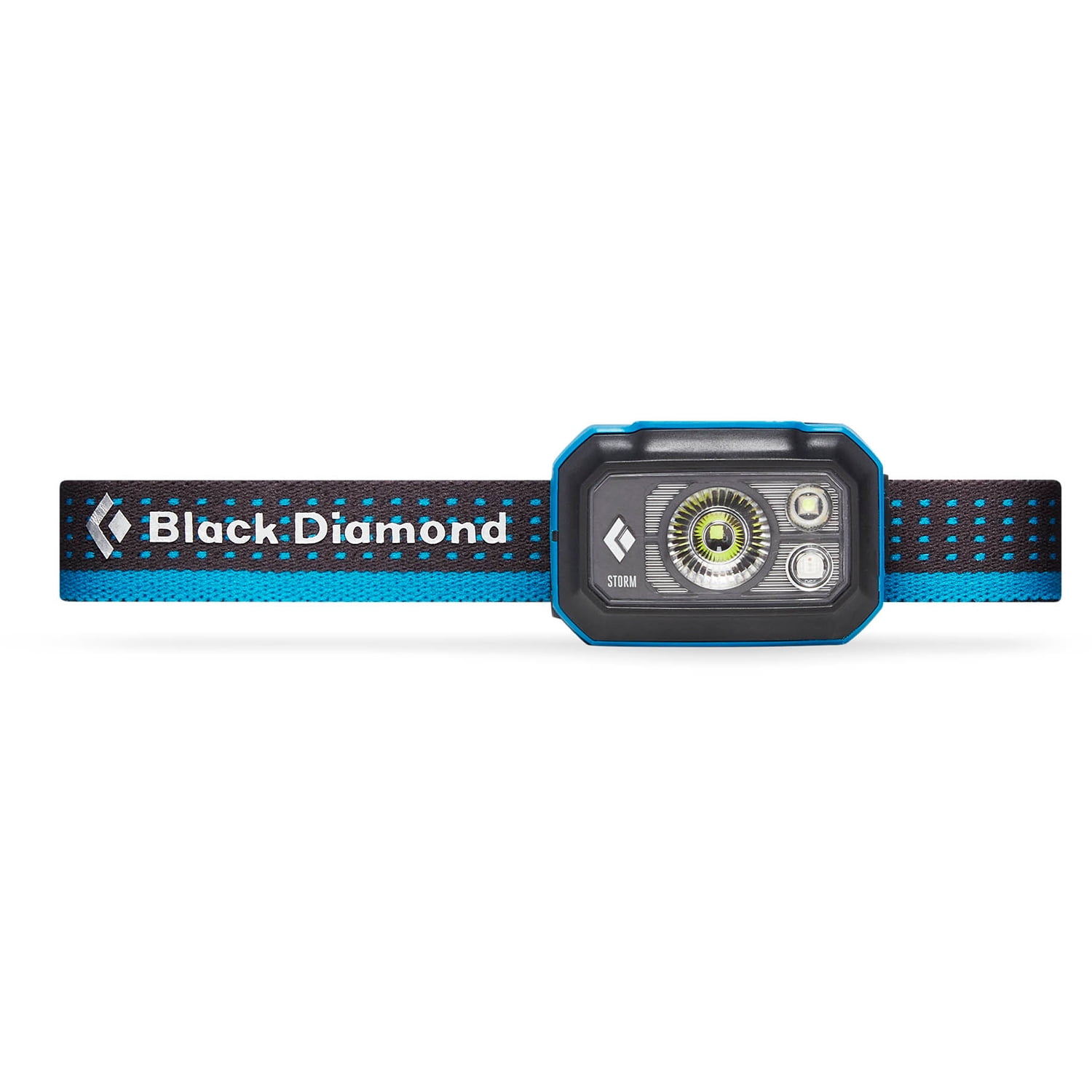 Black Diamond Storm Headlamp 375 Lumens Azul Blue ~ Brand New ~ 