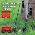 thumbnail image 2 of Heavy Duty Weeding Tool with Handle Multifunctional Durable Planting Supplies for Garden Courtyard, 2 of 5