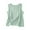 Mint Green, variant on Heisall Women's Vests Round Neck Loose Solid Color Casual Daily Wear Tank Tops
