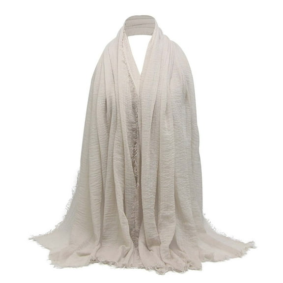 BUWTTED Scarfs for Women Plus Size Solid Color Sunscreen Thin Shawl Wrap Cozy Soft Elegant Lightweight Fall Winter Womens Scarves Size:One Size